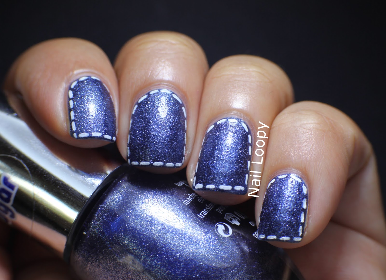 nail loopy ESSENCE DENIM EFFECT JEANS NAIL ART
