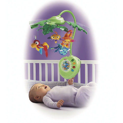 GiftLOVE I swear by this product! Rainforest FisherPrice Mobile for
