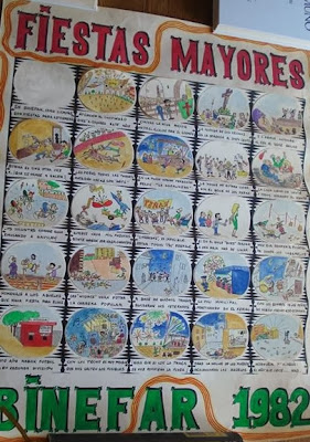 Otros carteles y afiches de Fiestas de Binéfar (III)