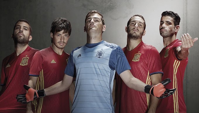 Spain launch Euro 2016 kit