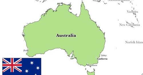 Negara Australia Peta Jumlah Penduduk Dan Sistem Pemerintahan
