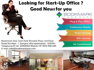 plug and play office space for rent Hyderabad | Bookmark