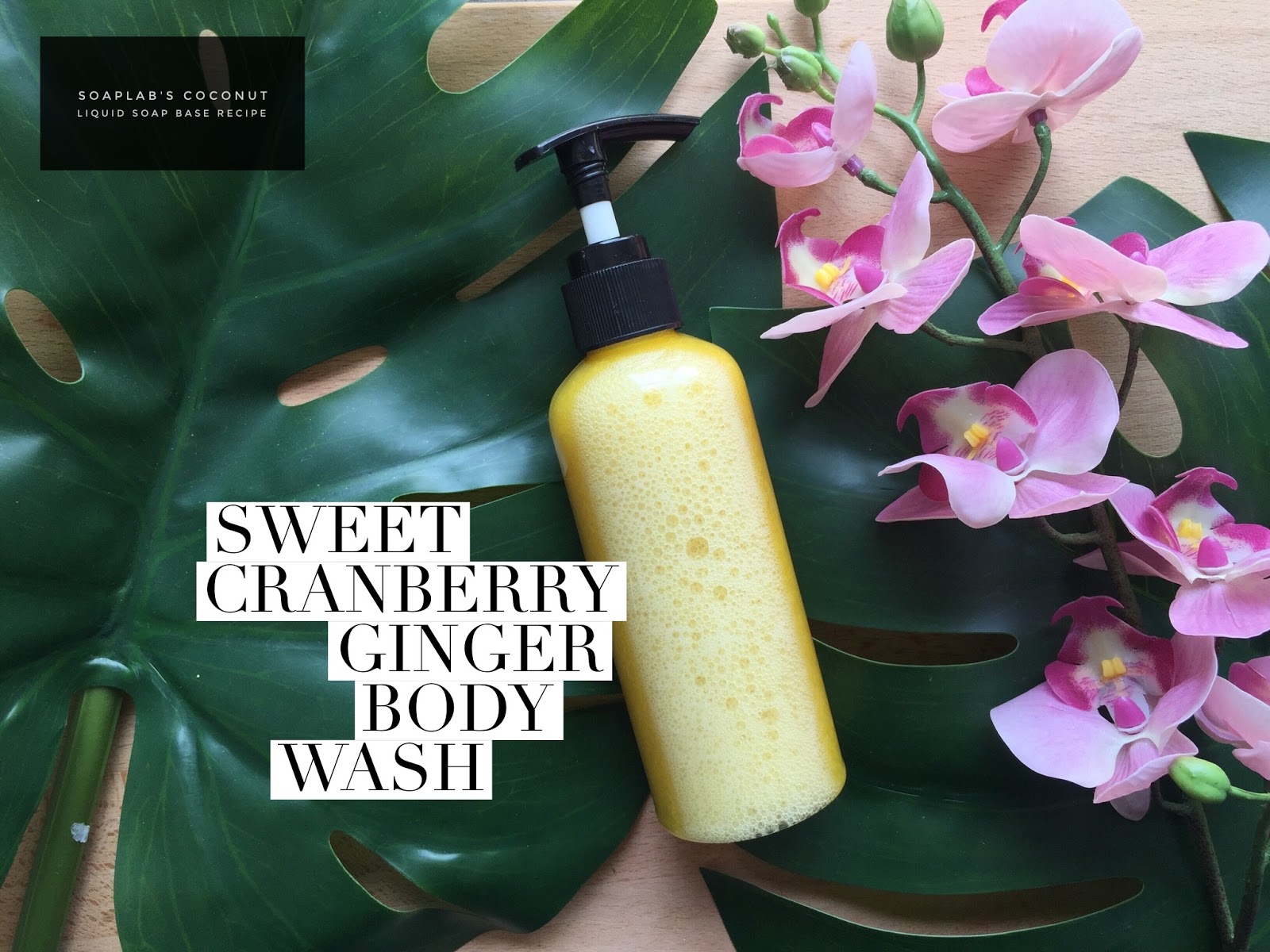 SoapLab Malaysia DIY Eczema Body Wash (For mild to moderate eczema