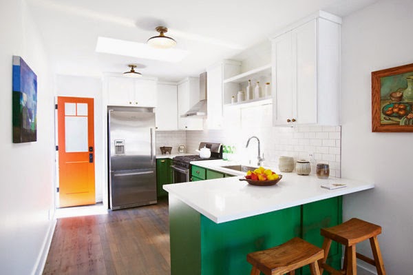 Interior Color scheme: Combination of complementary colors