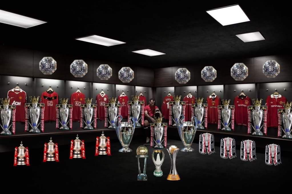 michael jordan trophy room