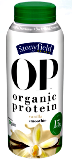 Organic Protien Smoothie form Stonyfield