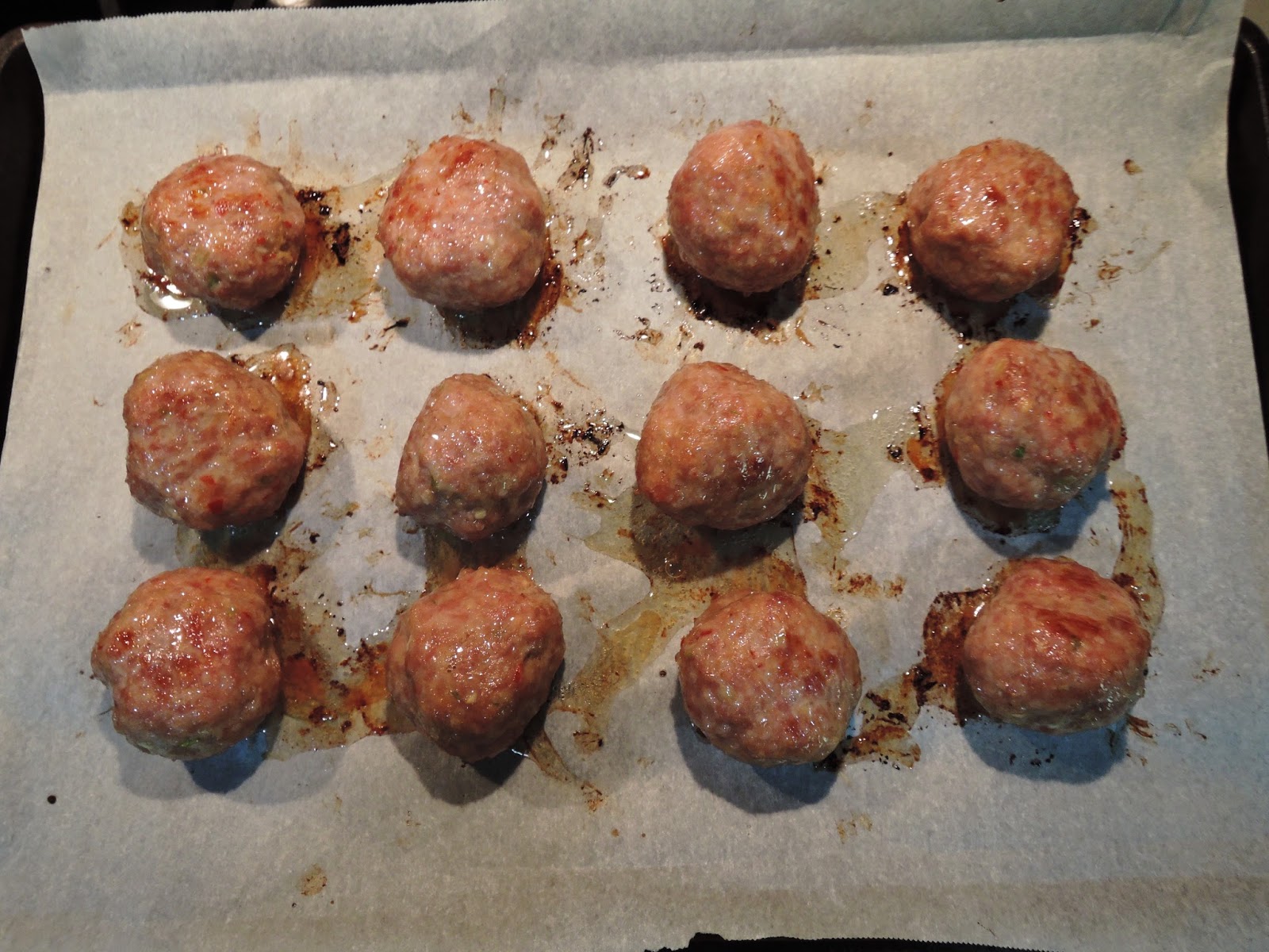 The Briny Lemon: Pork and Miso Meatballs over Rice