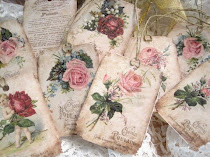 Vintage French Chocolat Poulain Gift Tags