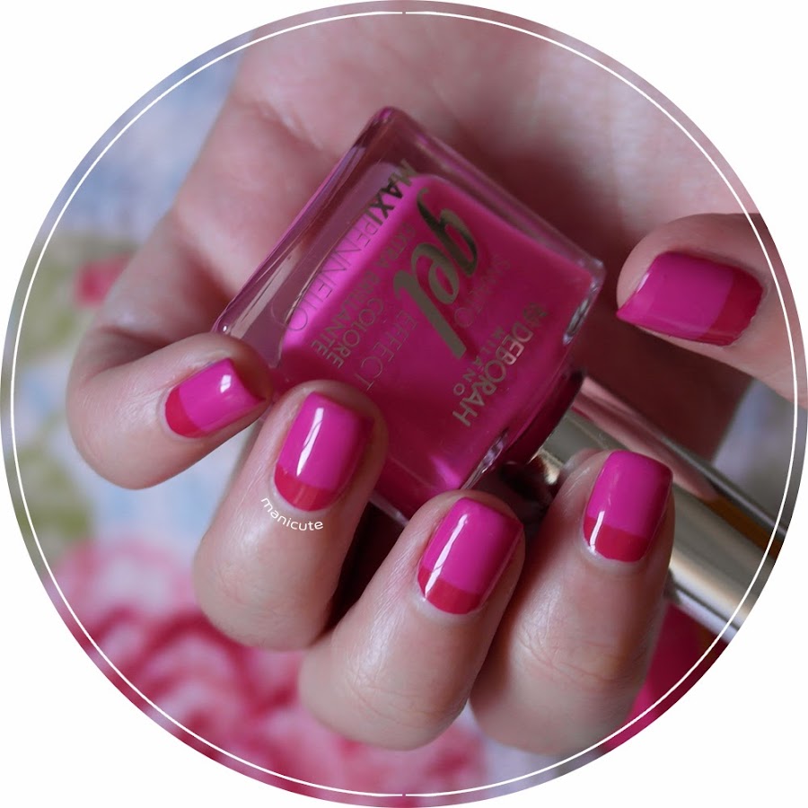 Nail art color block deborah 