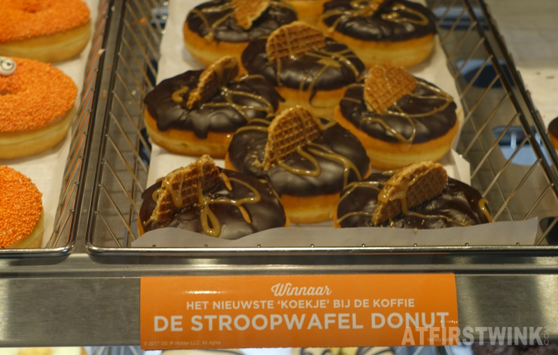 First Dunkin' Donuts store in the Netherlands
