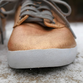 Elemental Carbon: Gold Shoes // DIY