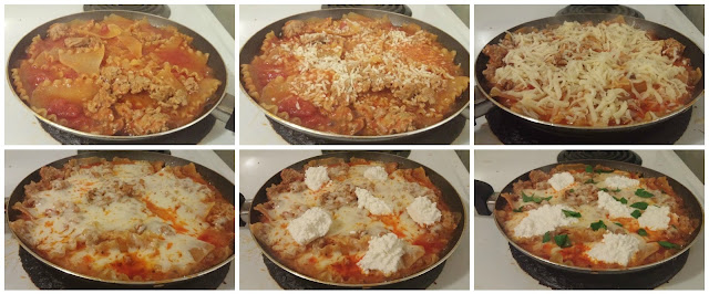 20 Minute Lasagna / Skillet Lasagna