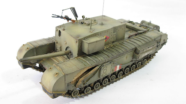 Panzerserra Bunker Military Scale Models In 1 35 Scale Churchill 3 Inch cwt Gun Carrier Case Report