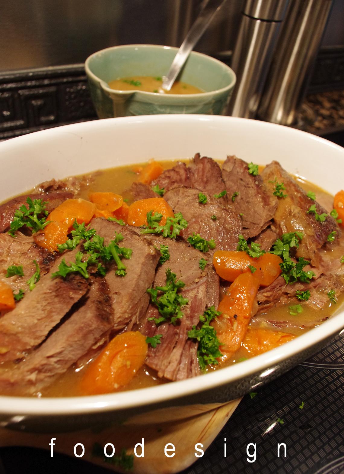 foodesign slow cooker pot roast