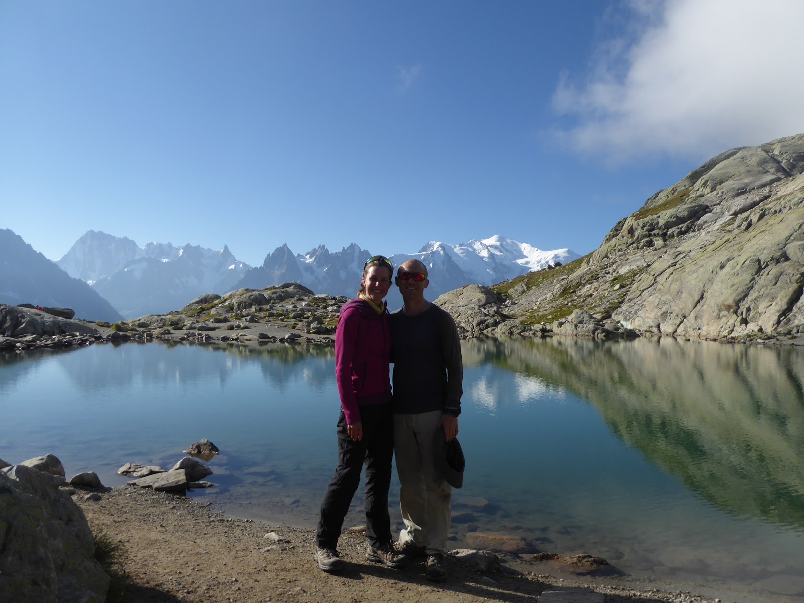 Wild Camping On The Tour Du Mont Blanc Hiking La Peuty To Lac Blanc Esther Dan Adventuring Together Life Love Health Travel