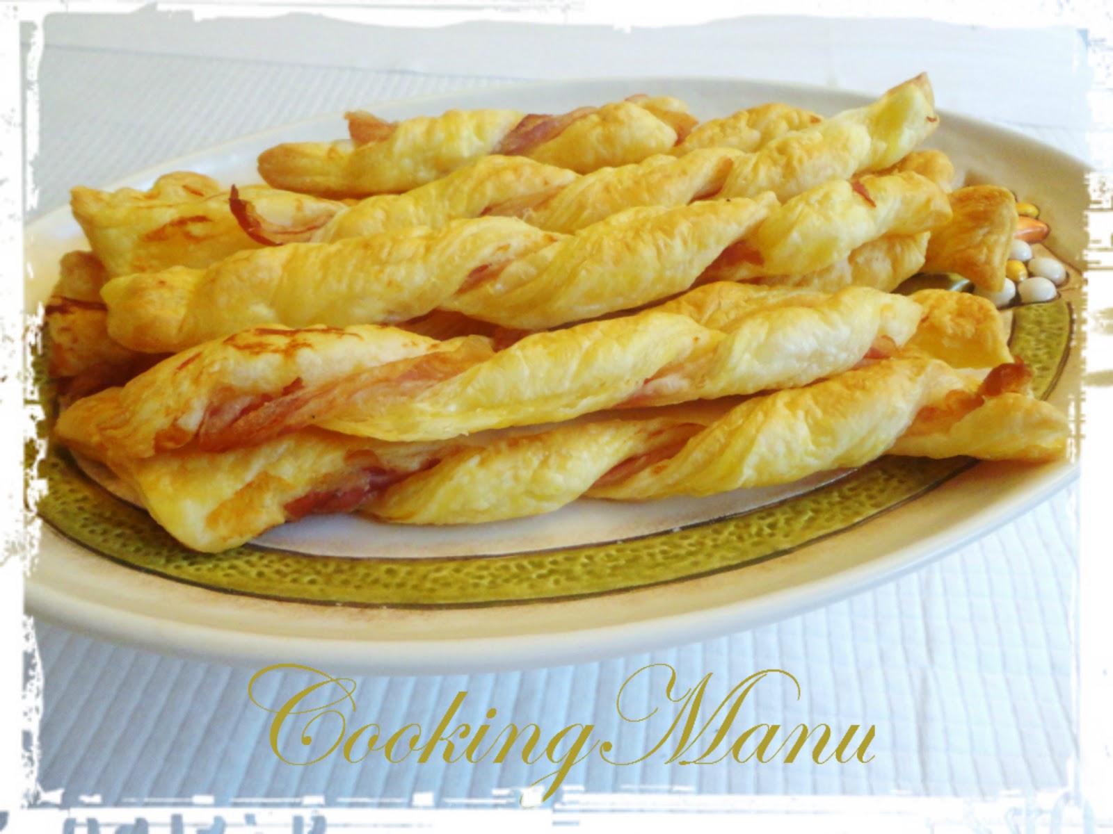 Cooking Manu Grissini di Pasta Sfoglia (Puff Pastry Grissini)