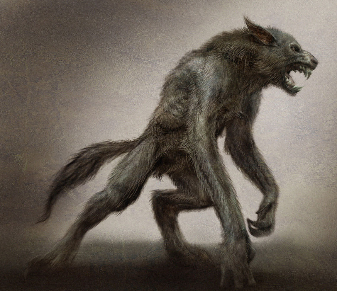 Кто спас зверей от страшного. Жеводанский зверь. Жеводанский волк. Волколак Мифологические существа.