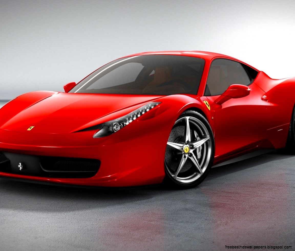 Ferrari 458 Italia Front Angle View   Wallpaper HD   Wallpaper HD