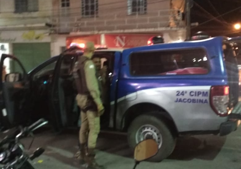 Acusado de assalto, homem é preso no centro de Jacobina