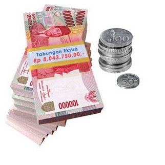 Gambar Uang Rupiah Ratusan Ribu sampai Recehan