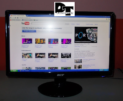 DT COMPUTER SET PC INTEL PENTIUM DUAL CORE LCD ACER 
