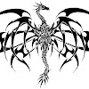 Gothic Dragon Tattoo Designs - Alternativ: Medieval Dragon Tattoo - A japanese dragon tattoo can give out a powerful vibe to any onlookers.