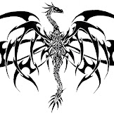 Gothic Dragon Tattoo Designs - Alternativ: Medieval Dragon Tattoo - A japanese dragon tattoo can give out a powerful vibe to any onlookers.
