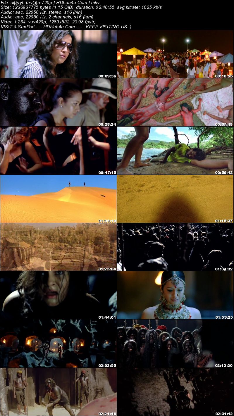 Aayirathil Oruvan 2010 UNCUT Hindi Dual Audio 480p HDRip 400MB Download