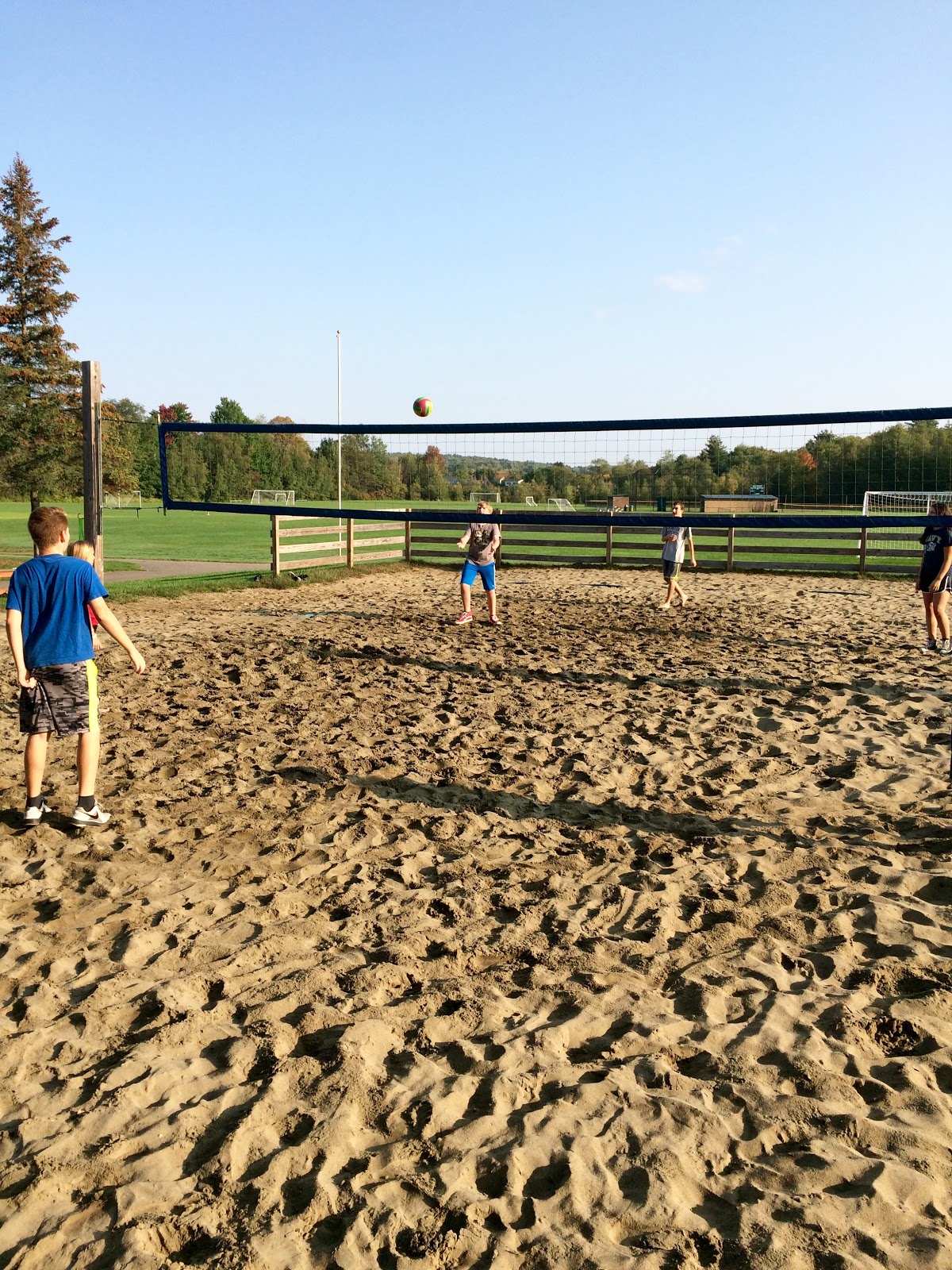Williston Central School Physical Education Sand Volleyball