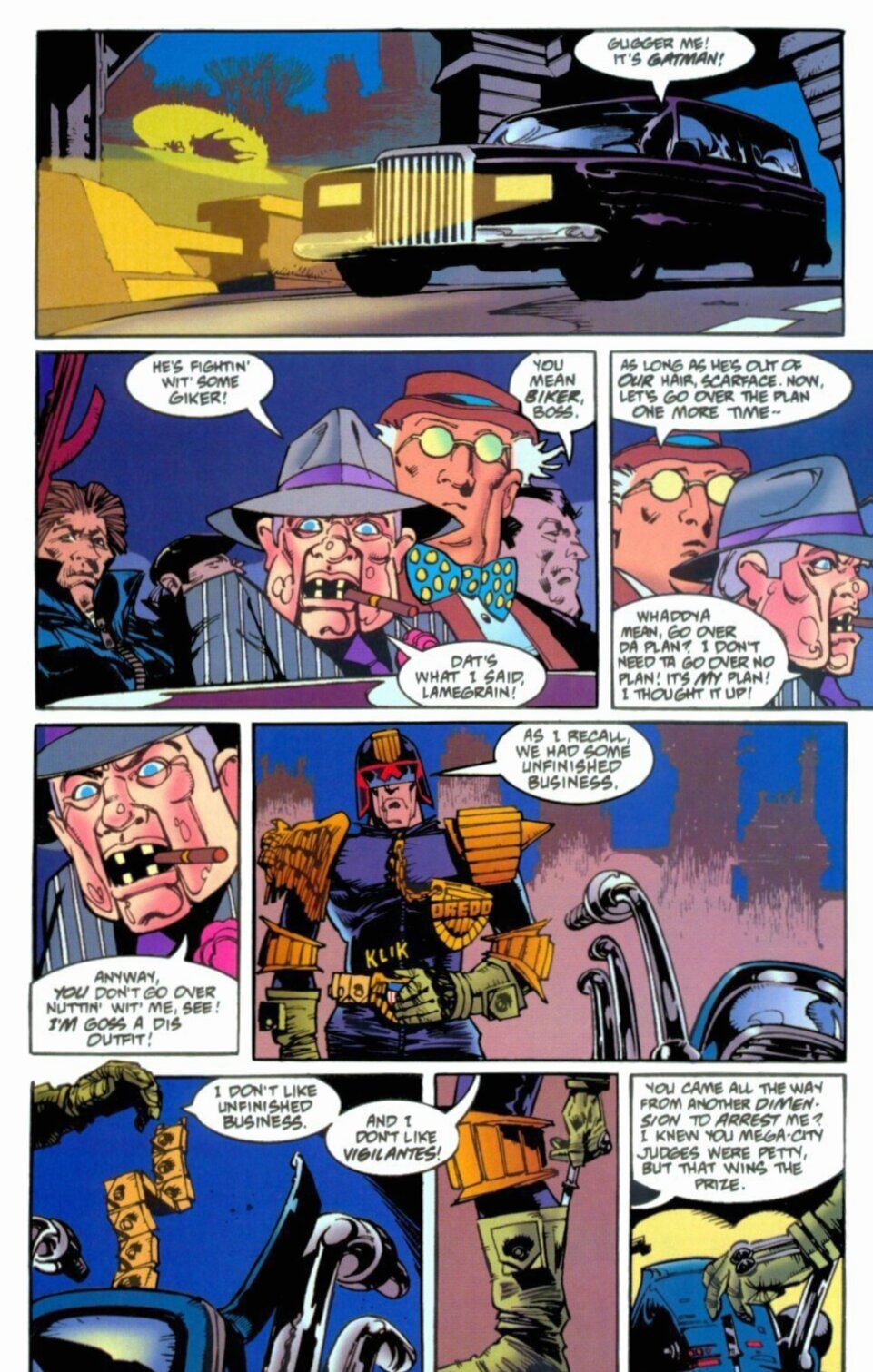 download batman judge dredd vendetta in gotham download batman judge dredd vendetta in gotham