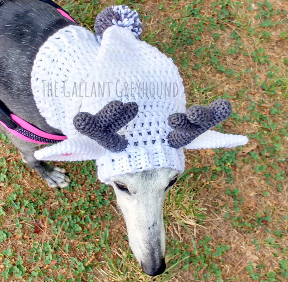 pet christmas hat Crochet pattern