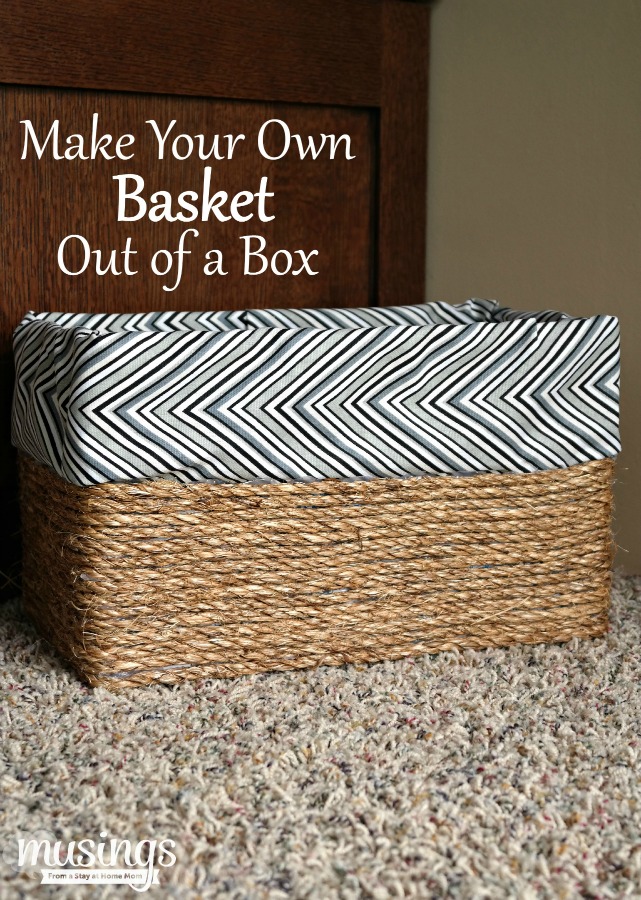 Helping Kids Grow Up How To Make Baskets Out Of Recycled Boxes