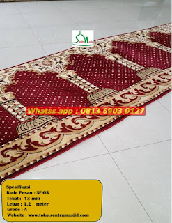 Cari Karpet Sajadah untuk Masjid di Solo | Hub: 081369030127