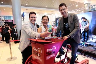 TuneCycle pumps up recycling experience at Coke Studio