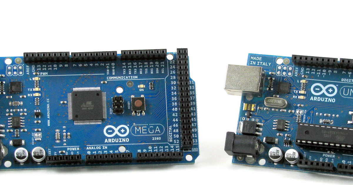 SIMOR Technology: compare arduino UNO VS MEGA 2560