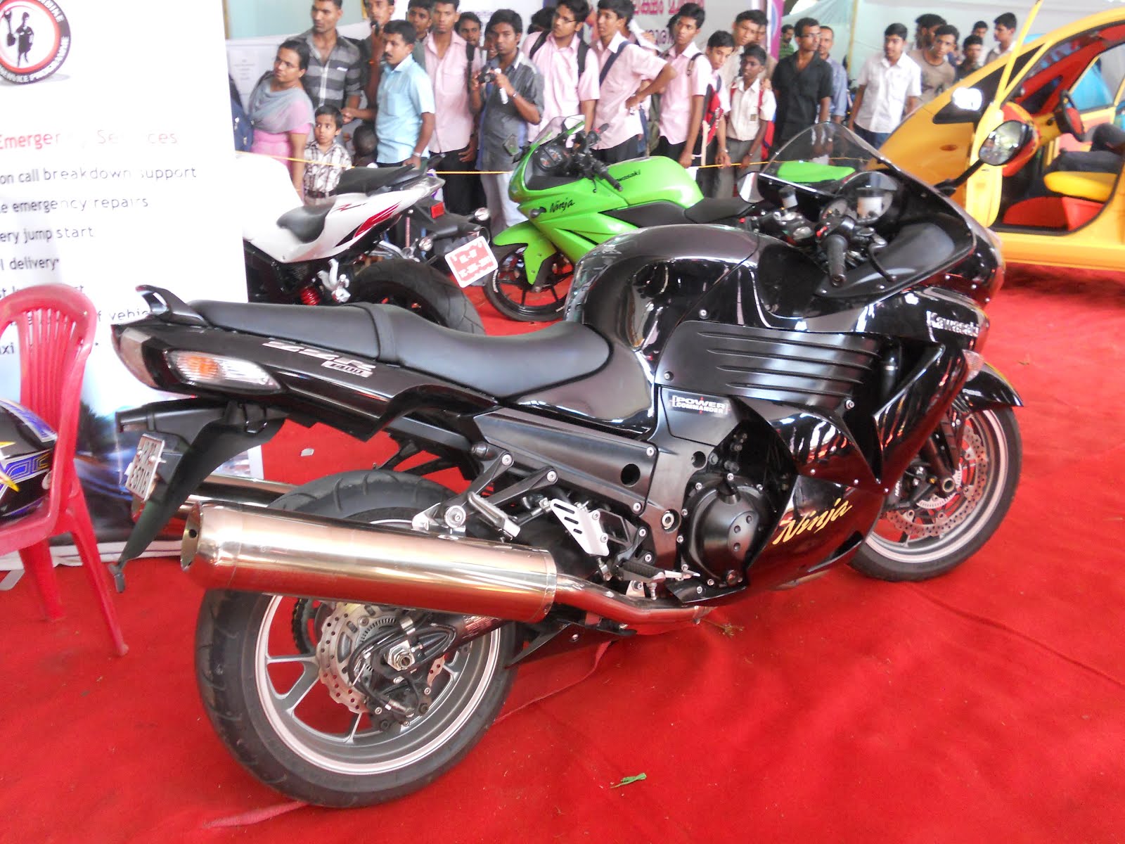 GVHSS(THS) THRISSUR: Field Visit Motor Show by GEC Thrissur