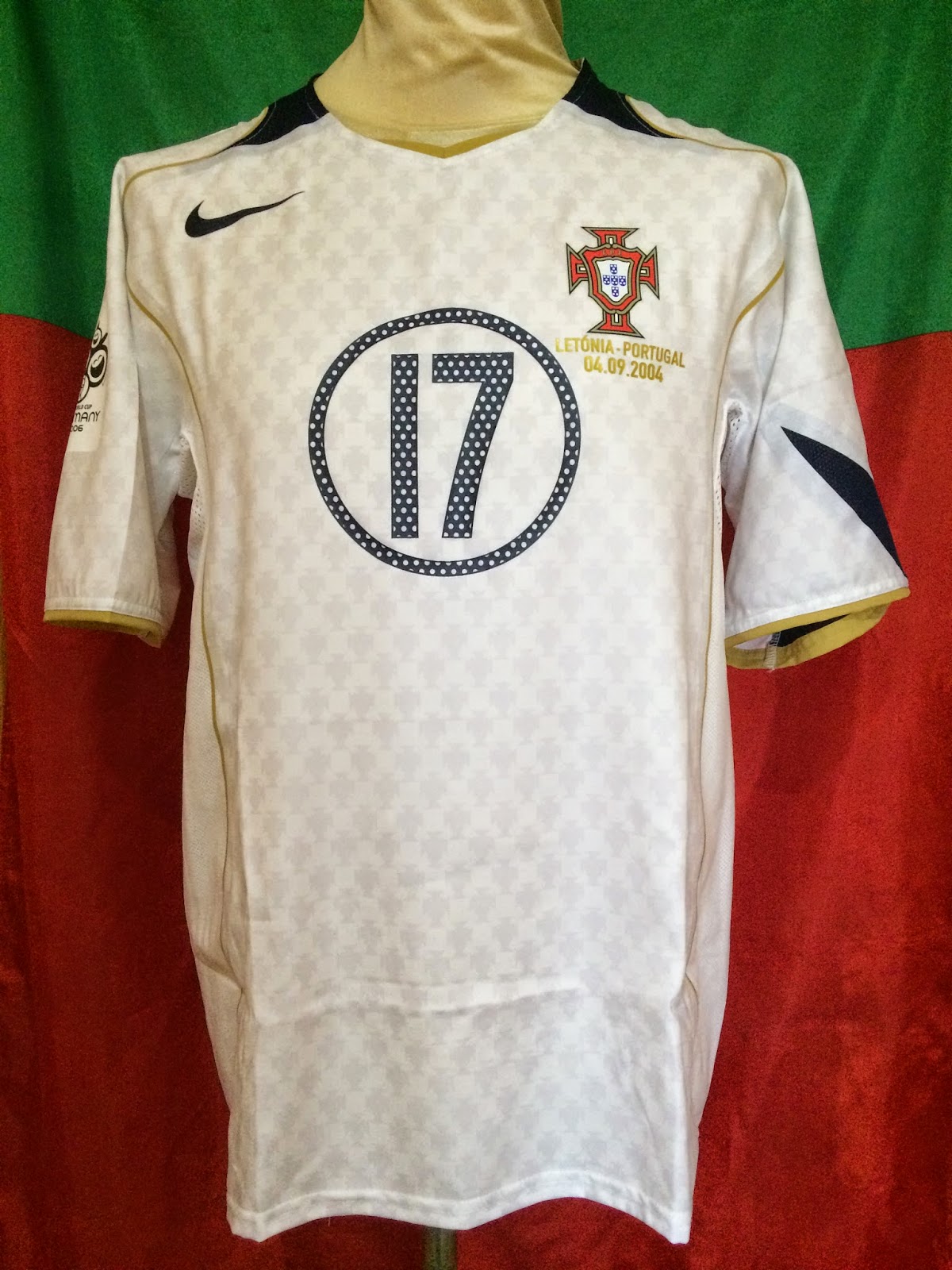 Maillot Vintage SC Freamunde N°16 – Remate, Porté (match Worn), Taille S, Portugal
