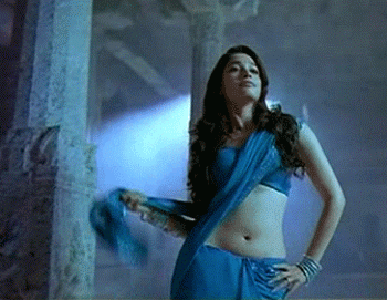 Tamanna Showing Her Milky Navel Hot Hottest Bikini Wallpaper
