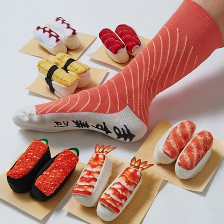 Sushi Socken aus Japan | Schöner Trend ( 10 Bilder )