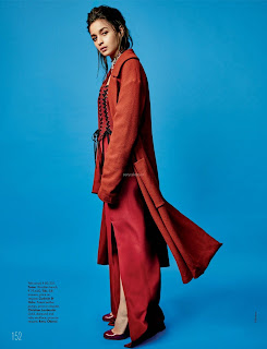 Alia Bhatt in Elle Nov 2016 in a red fashionista Avatar