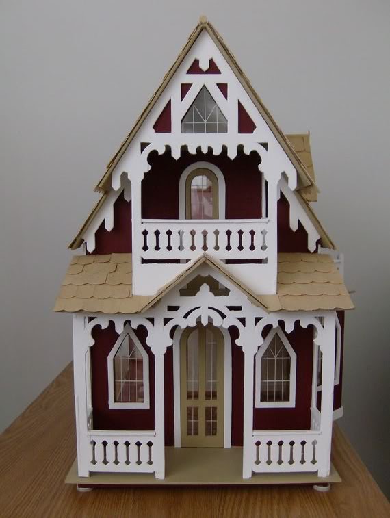 More Minis Dollhouses The Vineyard Cottage Dollhouse Day 7