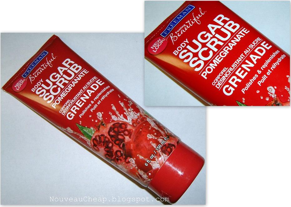 Review Freeman Feeling Beautiful Pomegranate Sugar Body Scrub