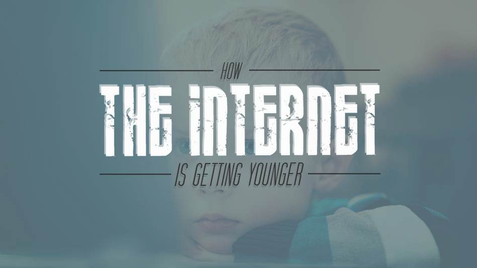 How the Web is Getting Younger - infographic