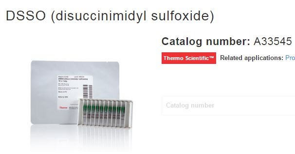 News in Proteomics Research: DSSO IS OUT!!!