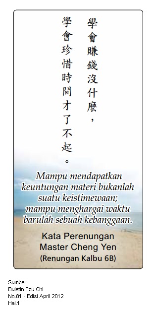 sharing: Kata Perenungan - Tentang Menghargai Waktu