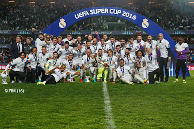 Carvajal stunner downs 10-man Sevilla as Madrid lift UEFA Super Cup despite Ronaldo's absent