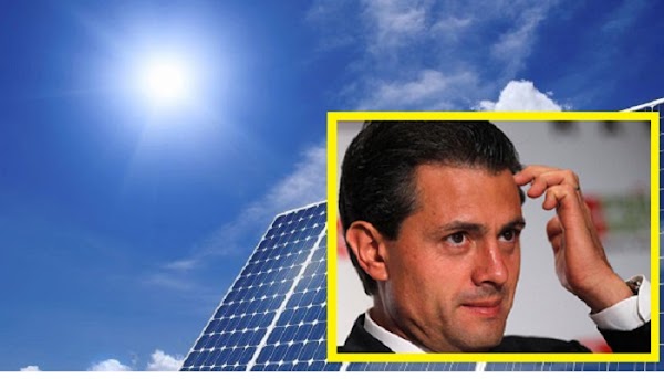 La administración de Peña Nieto ordena cobrar por el uso de los paneles solares