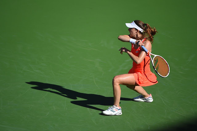 Alize Cornet Clicked Indian Wells Masters