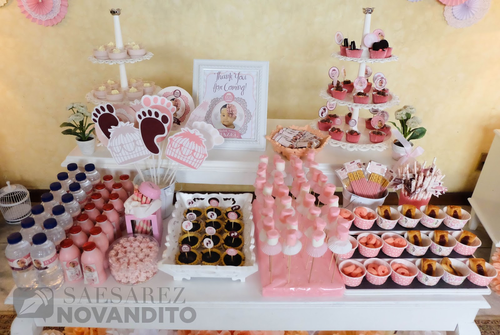 Persiapan Upacara Tedak Siten Hazel Saesarez Novandito