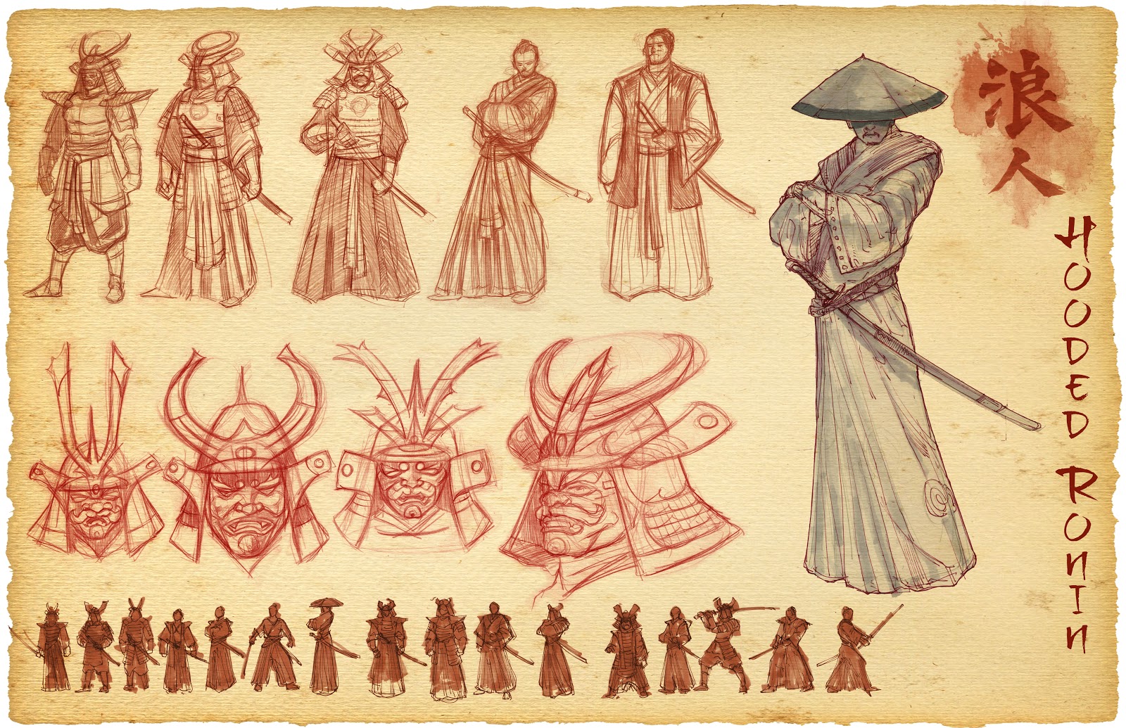 ATOMIC HERMIT: Hooded Ronin